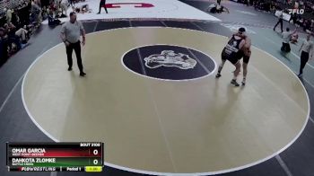 Champ. Round 1 - Dahkota Zlomke, Battle Creek vs Omar Garcia, West Point-Beemer