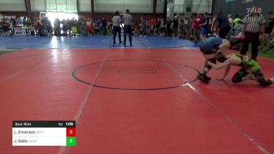 100 lbs Consolation - Leeland Emerson, Orchard South vs Joey Gallo, Hempfield