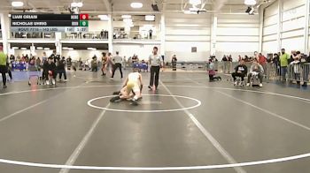 143 lbs 5th Place - Liam Oriain, None vs Nicholas Uhrig, Iron Faith WC