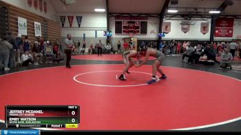 160 lbs 17th Place Match - Emry Watson, Notre Dame, Burlington vs Jeffrey McDanel, Prairie City Monroe