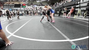 102-110 lbs Rr Rnd 3 - Joslyne Mendoza, CacheWrestlingClub vs Anistyn St. Clair, Choctaw Ironman
