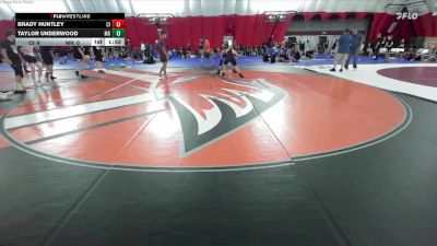 113 lbs Placement (16 Team) - Brady Huntley, Cambridge-Isanti Blue vs Taylor Underwood, Marathon