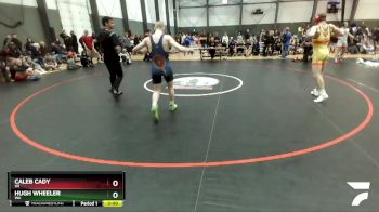 152 lbs Quarterfinal - Caleb Cady, WI vs Hugh Wheeler, WA