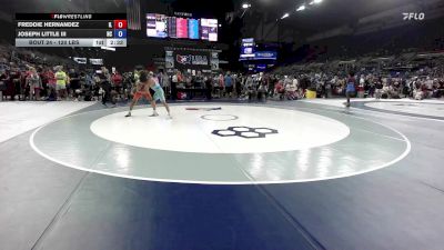 120 lbs Champ. Rd Of 128 - Freddie Hernandez, IL vs Joseph Little III, NC