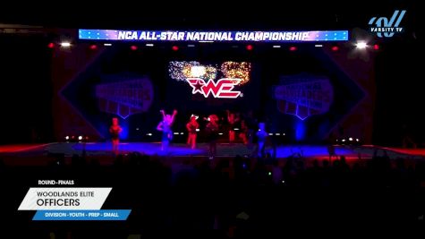 Woodlands Elite - Officers [2025 L1.1 Youth - PREP - Small Finals] 2025 NCA All-Star National Championship