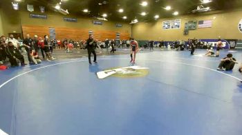 132 lbs Cons. Round 2 - Jesus Garcia, Sanger vs Johnny Ballard, Beverly Hills