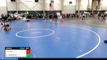 184 lbs Semifinal - Hayden Burr, Chadron State vs Keegan Gehlhausen, Chadron State