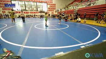 51-54 lbs Quarterfinal - Jayla Stephens, South Central Punisher Wrestling Club vs Azayla Mitchell, El Reno Wrestling Club