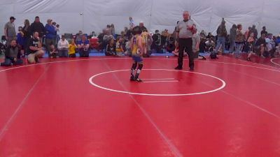 65 lbs Consi Of 8 #2 - Wyatt Spring, Berkeley Springs vs Cole Trout, Delta