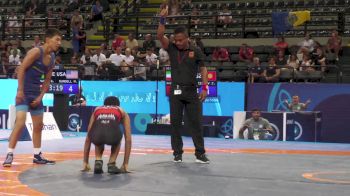 48 kg Repechage - Amirmohammad Hajivandsavaki, Iran vs Zhanarbek Seiitov, Kyrgyzstan