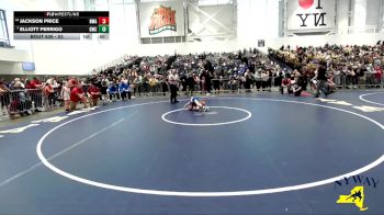 53 lbs Quarterfinal - Elliott Perrigo, Gouverneur Wrestling Club vs Jackson Price, NWAA