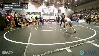 67-70 lbs Rr Rnd 2 - Camberleigh Hausner, Sperry Wrestling Club vs Janey Boling, Sperry Wrestling Club