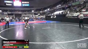 7A 106 lbs Cons. Round 2 - Braylen Johnson, Thompson HS vs London Ford, Spain Park Hs