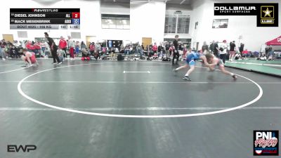 106 kg Semifinal - Diesel Johnson, All In Wrestling Academy vs Mack Mesenbrink, Askren Wrestling Academy