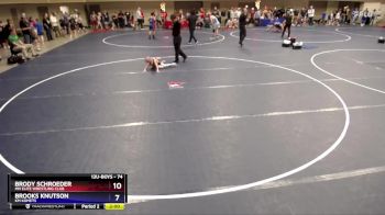 59 lbs Cons. Round 2 - Micky Jackson, Stillwater Area Wrestling vs Max Koehler, Rum River Wrestling