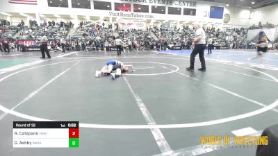 70 lbs Round Of 32 - Raymond Catapano, VHW/JK vs Gibbson Ashby, Wasatch Wrestling Club