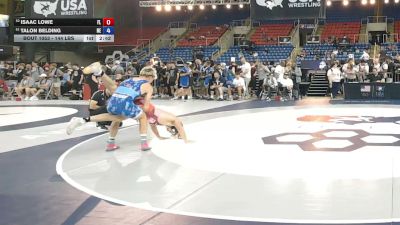 144 lbs Cons. Rd Of 64 - Isaac Lowe, Florida vs Talon Belding, Nebraska