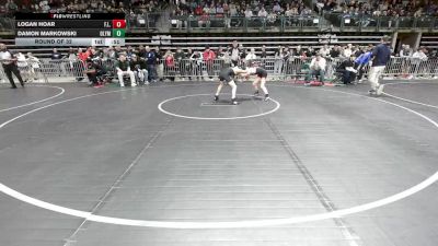95 lbs Round Of 32 - Logan Hoar, F.l.o.w. vs Damon Markowski, Olympic