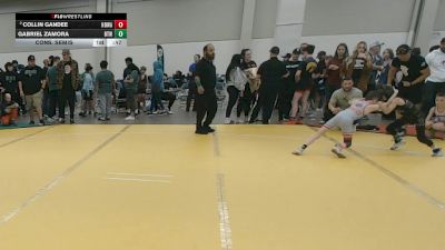 58 lbs Cons. Semis - Gabriel Zamora, Best Trained Wrestling vs Collin Gandee, North DeSoto Wrestling Academy