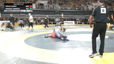 215 lbs Round Of 16 - Nolan Addeo, Hammond School vs Bradley Dimiglio, Malvern