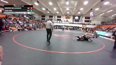 175 lbs Finals (8 Team) - Alex Sitz, Cody vs Weston McLaughlin, Riverton