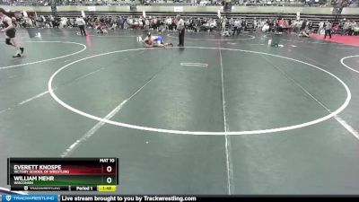 152 lbs Cons. Round 2 - William Mehr, Wisconsin vs Everett Knospe, Victory School Of Wrestling