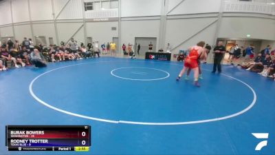 285 lbs Semis & 3rd Wb (16 Team) - Burak Bowers, Washington vs Rodney Trotter, Texas Blue