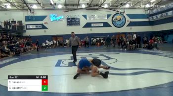 113 lbs 3rd Place - Cooper Hanson, Southeast Polk vs Brandon Baustert, Lincoln East