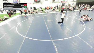 JR BOYS HARD LUCK - 143.4-143.6 Champ. Round 3 - John Montclair, Big Game Wrestling Club MT vs Jacob Doshier, Alabama Takedown Academy