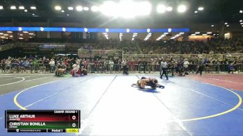 2A 132 lbs Champ. Round 1 - Christian Bonilla, Lyman vs LUKE ARTHUR, Manatee