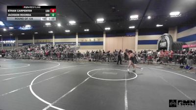 150 lbs Round Of 128 - Ethan Carpenter, Lion Of Judah Wr Ac vs Jackson Roorda, Grindhouse WC