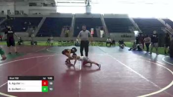 65 lbs Rr Rnd 2 - Antonio Aguilar, Cali Red vs Santi Guillent, So Cal Grappling