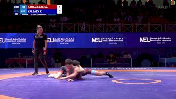 51 kg 1/2 Final - Abolfazl Karamiegaei, Iran vs Kutman Kalbaev, Kyrgyzstan