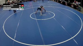 132 lbs Semis & 1st Wrestleback (8 Team) - Devin Nuttelman, York vs Evan Warner, Bennington