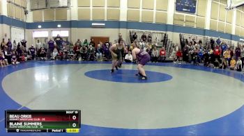 175 lbs Round 5 (10 Team) - Beau Orkis, Hobart Wrestling Club vs Blaine Summers, Floyd Wrestling Club