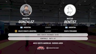 Agustin Gonzalez vs Matias Benítez 2025 ADCC South American Championship
