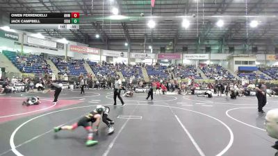 61 lbs Consolation - Owen Ferrendelli, Animal House Wrestling vs Jack Campbell, Sedgwick County Fleming