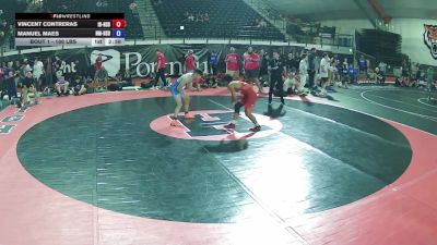 126 lbs Vincent Contreras, Idaho HS Boys vs Manuel Maes, New Mexico HS Boys