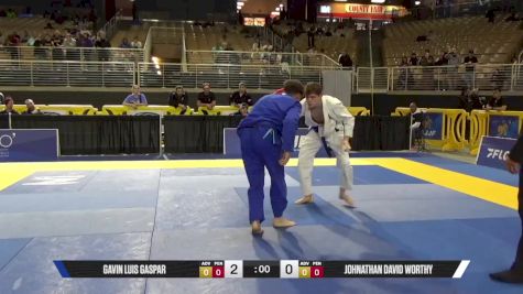 Johnathan David Worthy vs Gavin Luis Gaspar 2025 Pan Jiu Jitsu IBJJF Championship