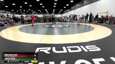 85 lbs Round 1 (8 Team) - Aiden DAlie, LAW/Crass Wrestling vs Greyson Cain, Indiana Outlaws