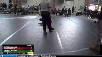 72 lbs Round 2 (8 Team) - Carter Mullen, Warhawks Black vs Gabriel Roman, Scorpions