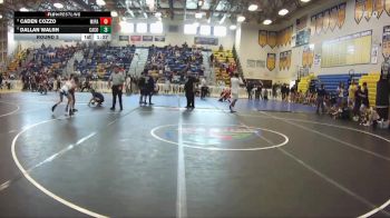 106 Blue Round 3 - Caden Cozzo, Miami Palmetto vs Dallan Walsh, Camden County