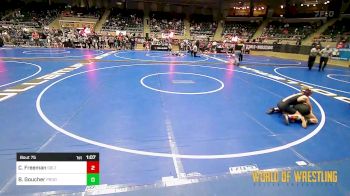 76 lbs Quarterfinal - Case Freeman, Sebolt Wrestling Academy vs Blake Goucher, Prodigy Wrestling