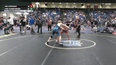 126 lbs Consi Of 16 #1 - Abe Coronado, NV vs Cael Floerchinger, MT