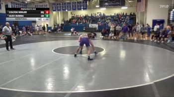 157 lbs Semifinal - Alex Bumba, Loras vs Colton Weiler, University Of Dubuque