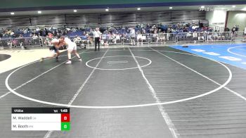 170 lbs Consi Of 64 #2 - Matthew Waddell, GA vs Marcell Booth, MN
