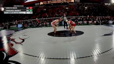 G 165 lbs Champ. Round 1 - Presleigh Bennett, Preston vs Adeilyn Reeve, Boise