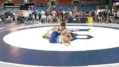 215 lbs Champ. Rd Of 64 - Yanni Drapaniotis, New York vs Joseph Camelin, Missouri