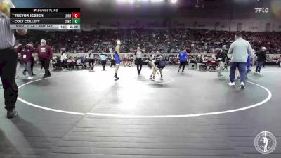 B3A-126 lbs Quarterfinal - Colt Collett, Checotah vs Trevor Jessen, Lone Grove