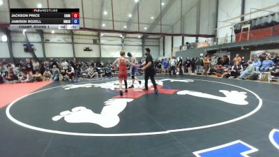 U16 FS - 157 lbs Champ. Round 1 - Nolan Johnston, Portland Mat Club vs Zane Bennett, Washington